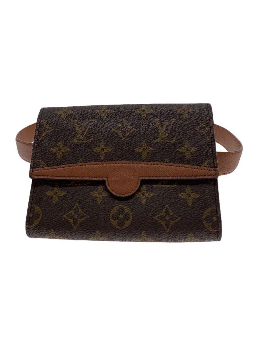 【中古】LOUIS VUITTON◆アルシュ_モノグラム・キャンバス_BRW/PVC/BRW/総柄【バッグ】