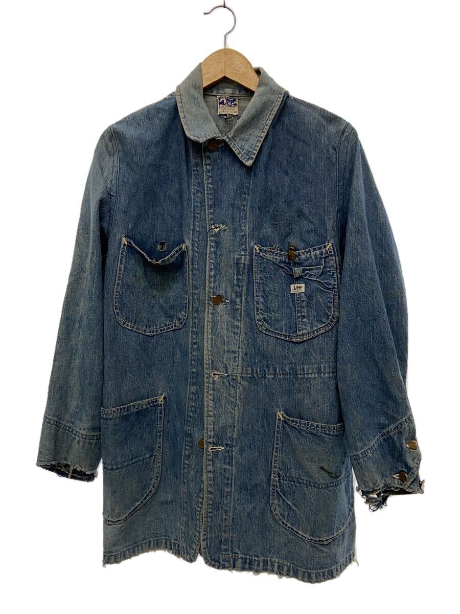 【中古】Lee◆カバーオール/42/デニム/IDG/40s/91-J/ロングL【メンズウェア】