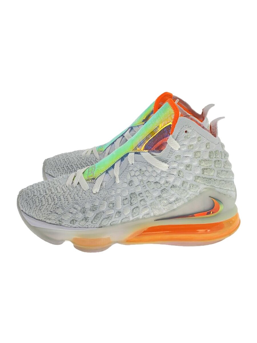 NIKE◆LEBRON XVII LMTD/レブロン17リミテッド/ホワイト/CT3843-100/26cm/WHT