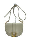【中古】CHARLES&KEITH◆ガビーヌ/サドルバッグ/ショルダーバッグ/ポリエステル/CRM/無地【バッグ】(4)
