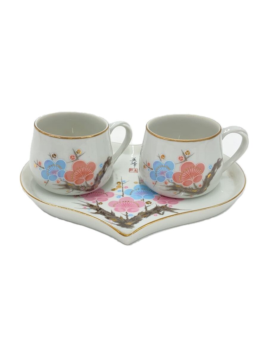 【中古】九谷焼◆カップ&ソーサー/3点セット【キッチン用品】