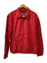 【中古】POLO RALPH LAUREN◆ジャケット/XL/コットン/RED【メンズウェア】