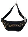 【中古】MICHAEL KORS◆ウエストバッグ/ナイロン/BLK【バッグ】