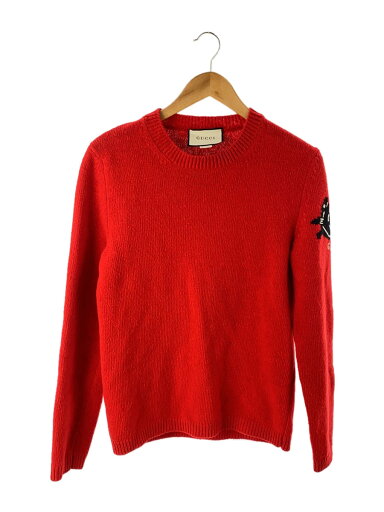 【中古】GUCCI◆18AW/シャークウールセータ-/ウール/RED/522646 X9Y12【メンズウェア】 【中古】GUCCI◆18AW/シャークウールセータ-/ウール/RED/522646 X9Y12【メンズウェア】