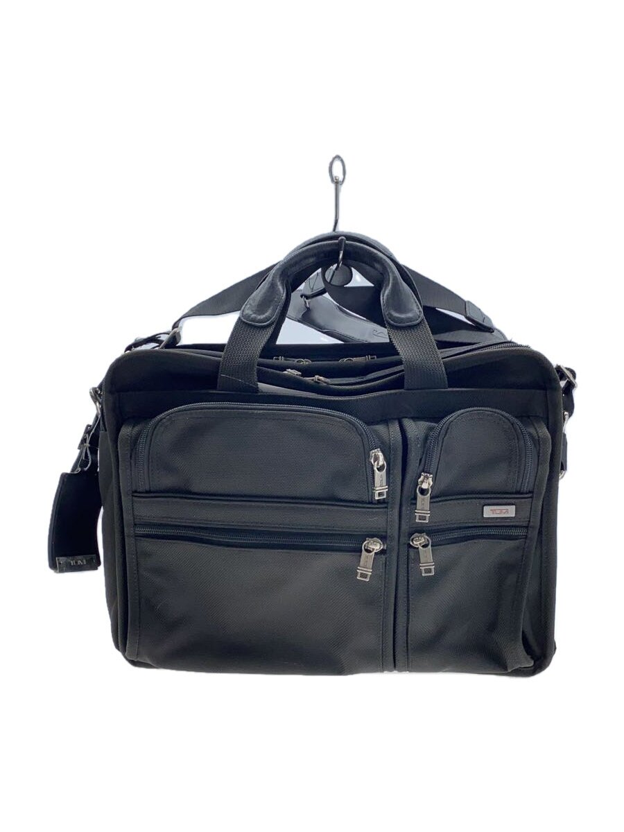C, D, T, R, W - 【中古】TUMI◆ショルダーバッグ/ブリーフケース/ブラック【バッグ】