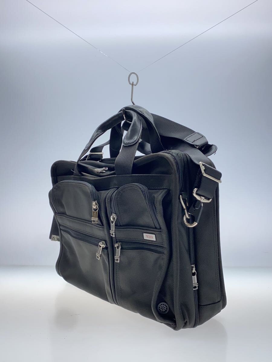 【中古】TUMI◆ショルダーバッグ/ブリーフケース/ブラック【バッグ】