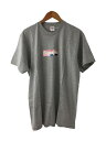 【中古】Supreme◆21SS/Emilio Pucci Box Logo Tee/Tシャツ/L/コットン/BLK【メンズウェア】