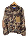 【中古】JUNYA WATANABE COMME des GARCONS◆Wool Camo Jacquard Jacket/ジャケット/S/ウール/マルチカラー/カモフラ/WJ-J006【メンズウェア】