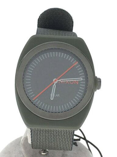 【中古】NIXON◆Light Wave/ソーラー腕時計/アナログ/KHK/KHK【服飾雑貨他】 【中古】NIXON◆Light Wave/ソーラー腕時計/アナログ/KHK/KHK【服飾雑貨他】