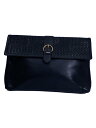 【中古】BALLY◆セカンドバッグ/--/BLK【バッグ】