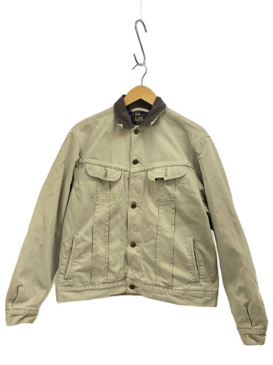 【中古】Lee◆ジャケット/M/コットン/BEG【メンズウェア】 【中古】Lee◆ジャケット/M/コットン/BEG【メンズウェア】