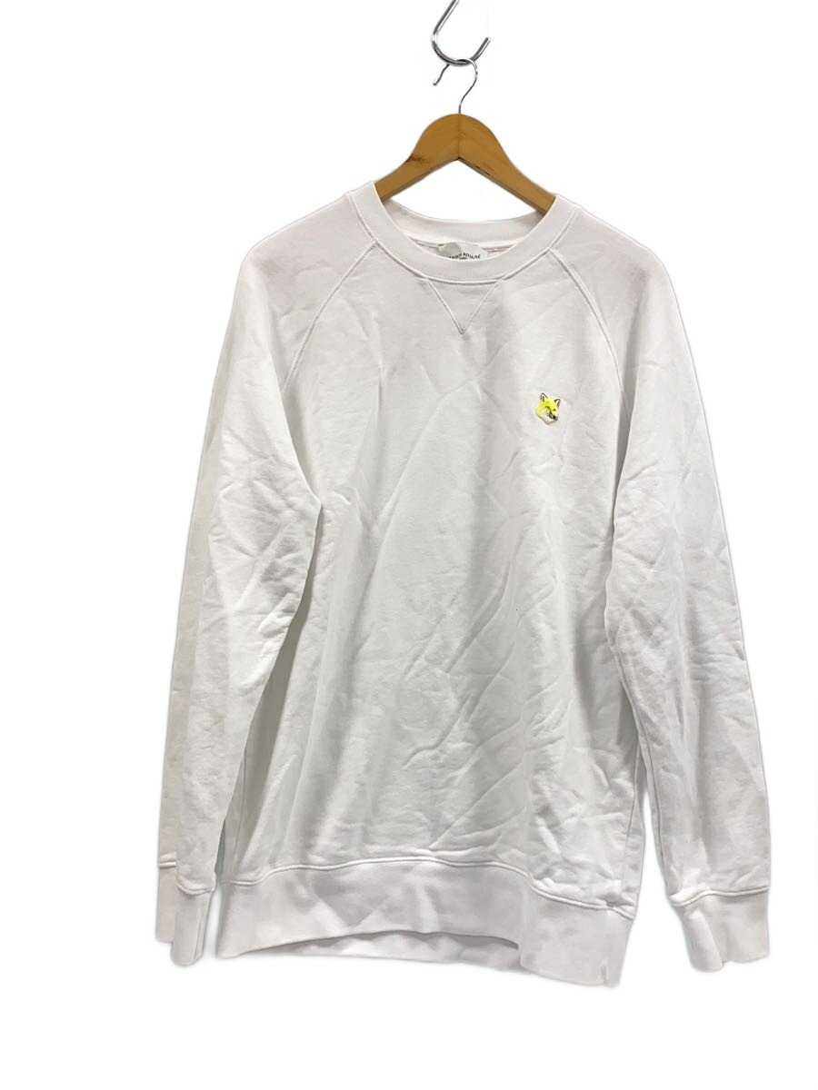 【ブランド】MAISON KITSUNE 【ブランドカナ】メゾンキツネ 【型番】 【程度】B 【サイズ】L 【メインカラー】ホワイト 【素材・生地】コットン 【キーワード】　　　/ 2026/04/23 セカンドストリート御座店【2649】【中古】MAISON KITSUNE◆キツネ刺繍スウェット/L/コットン ブランド MAISON KITSUNE 型番 カラー ホワイト 柄 素材・生地 コットン>色・素材について サイズ L>サイズ表示について 実寸（cm） 【カットソー】 身幅：56 / 着丈：68 / ゆき：85 【その他】 その他サイズ：/ 商品は　セカンドストリート御座店の店頭にて販売しております。商品に関するお問合わせは、お電話(TEL:088-880-0315)にて、問合わせ番号：2326493530236をお伝えください。 配送方法やお支払い方法に関するお問い合わせは、サポートセンターまでご連絡をお願いします。 ※お電話の対応は営業時間内のみとなります。お問い合わせフォームでお問い合わせの際はご注文番号をご記入下さい この商品に関する出品店舗からのコメント 目立った傷や汚れなどなくまだまだご使用いただけます。店頭販売につき、撮影時の状態と異なる場合がございますのでご了承下さい。