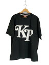 【中古】KENZO◆KENZO BY VERDY OVERSIZE TSHIRT/Tシャツ/XL/コットン/ブラ/FE55TS1414SY【メンズウェア】