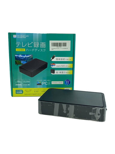 【中古】FFF SMART LIFE CONNECTED◆ビジュアル/録画用外付けハードディスク/エフエフエフスマートライフコネクティド【家電・ビジュアル・オーディオ】 【中古】FFF SMART LIFE CONNECTED◆ビジュアル/録画用外付けハードディスク/エフエフエフスマートライフコネクティド【家電・ビジュアル・オーディオ】