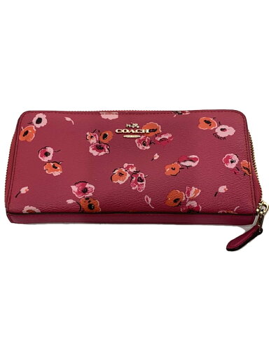 【中古】COACH◆長財布_アート_花柄/ピンク/花柄/レディース/青みピンク/フラワー【服飾雑貨他】 【中古】COACH◆長財布_アート_花柄/ピンク/花柄/レディース/青みピンク/フラワー【服飾雑貨他】