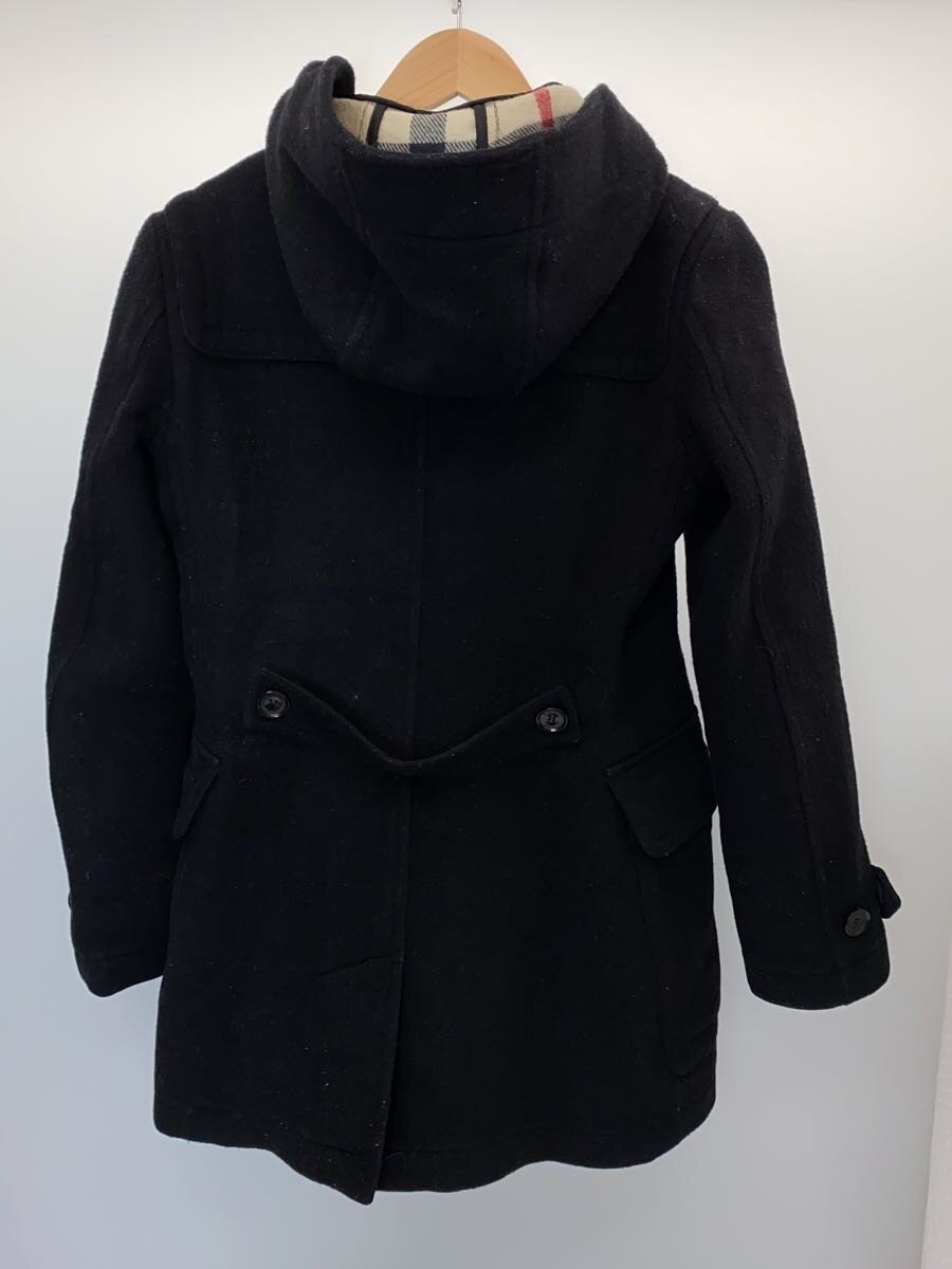中古 BURBERRY BRIT ダッフルコート 8 ウール BLK 3887508 ノバチェック レディースウェア jumblestore-38088081 2nd STREET 楽天市場店 サンプル画像2