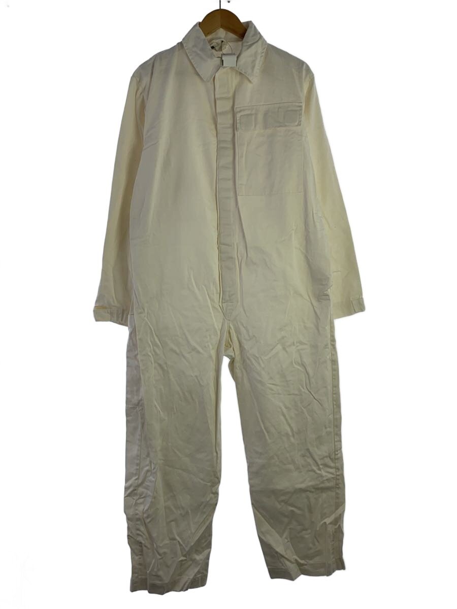 【中古】オールインワン/--/コットン/WHT/無地/V055-8405-99-130-6492【メンズウェア】