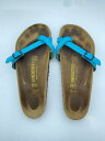 【中古】BIRKENSTOCK◆サンダル/38/ブラウン/水色【シューズ】 3