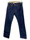 【中古】LEVI’S PREMIUM◆501/ビッグE/セルビッチ/新品タグ付/31/デニム/IDG/0040K-0000【メンズウェア】