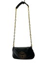 【中古】TORY BURCH◆ショルダーバッグ/レザー/BLK【バッグ】(4)