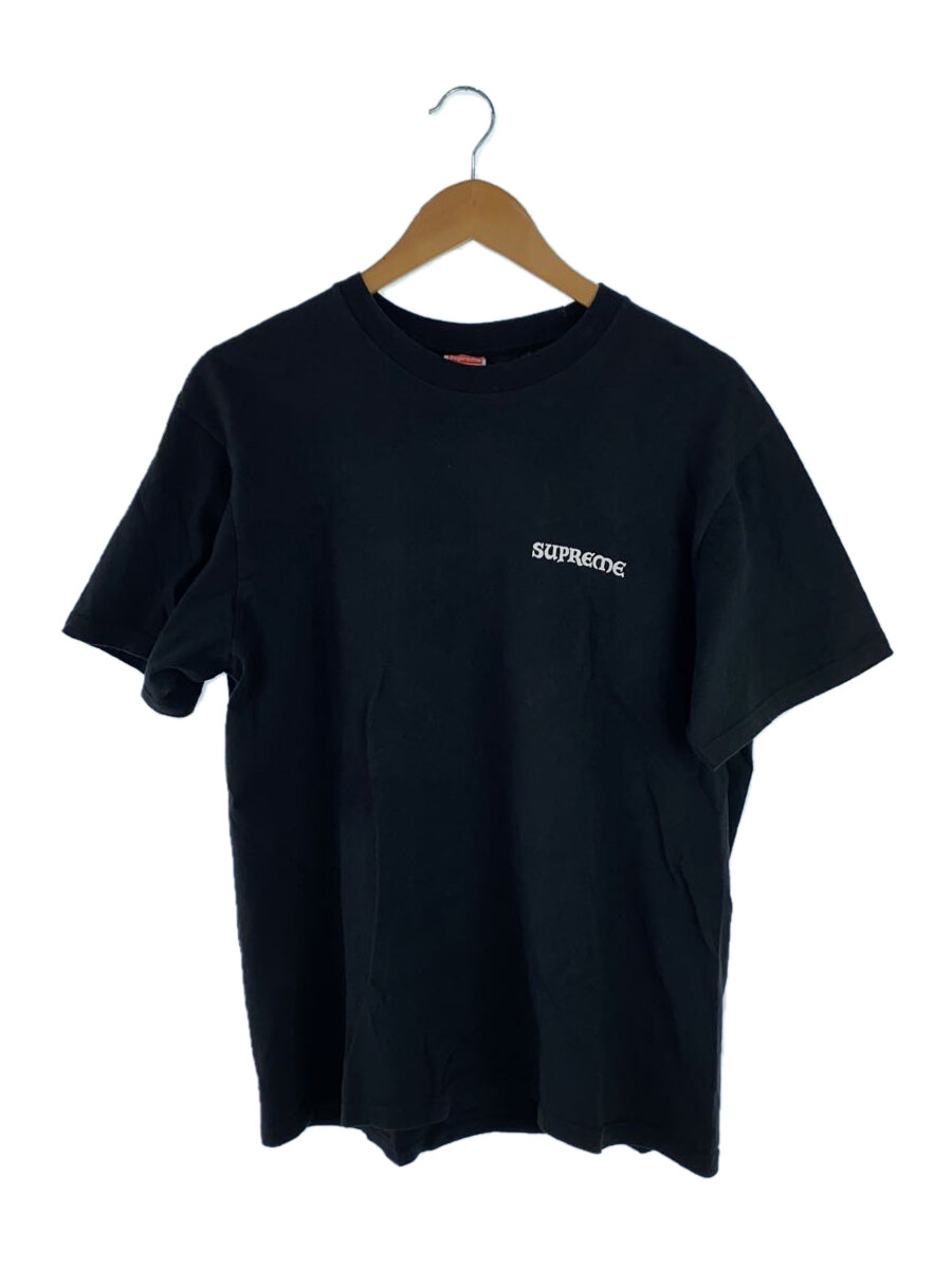 Supreme◆23AW/WORSHIP TEE/Tシャツ/M/コットン/BLK/プリント