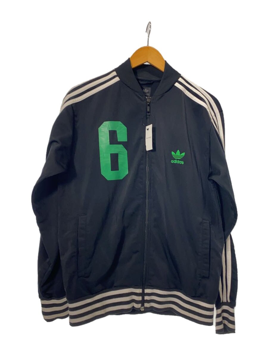 Rakuten - 【中古】adidas◆ベッケンバウワー/ナンバリング/ジャケット/M/ポリエステル/BLK/566559【メンズウェア】