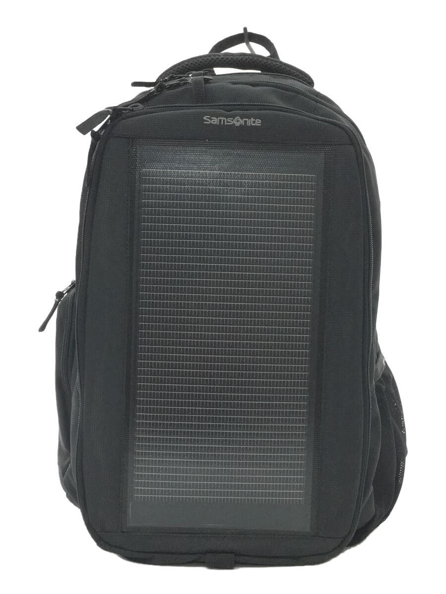 【中古】SAMSONITE◆リュック/BLK【バ