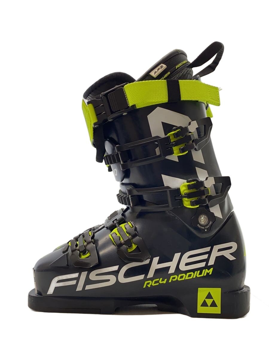 【中古】FISCHER◆スキーブーツ/24.5cm/NVY/RC4 PODIUM 130【スポーツ】