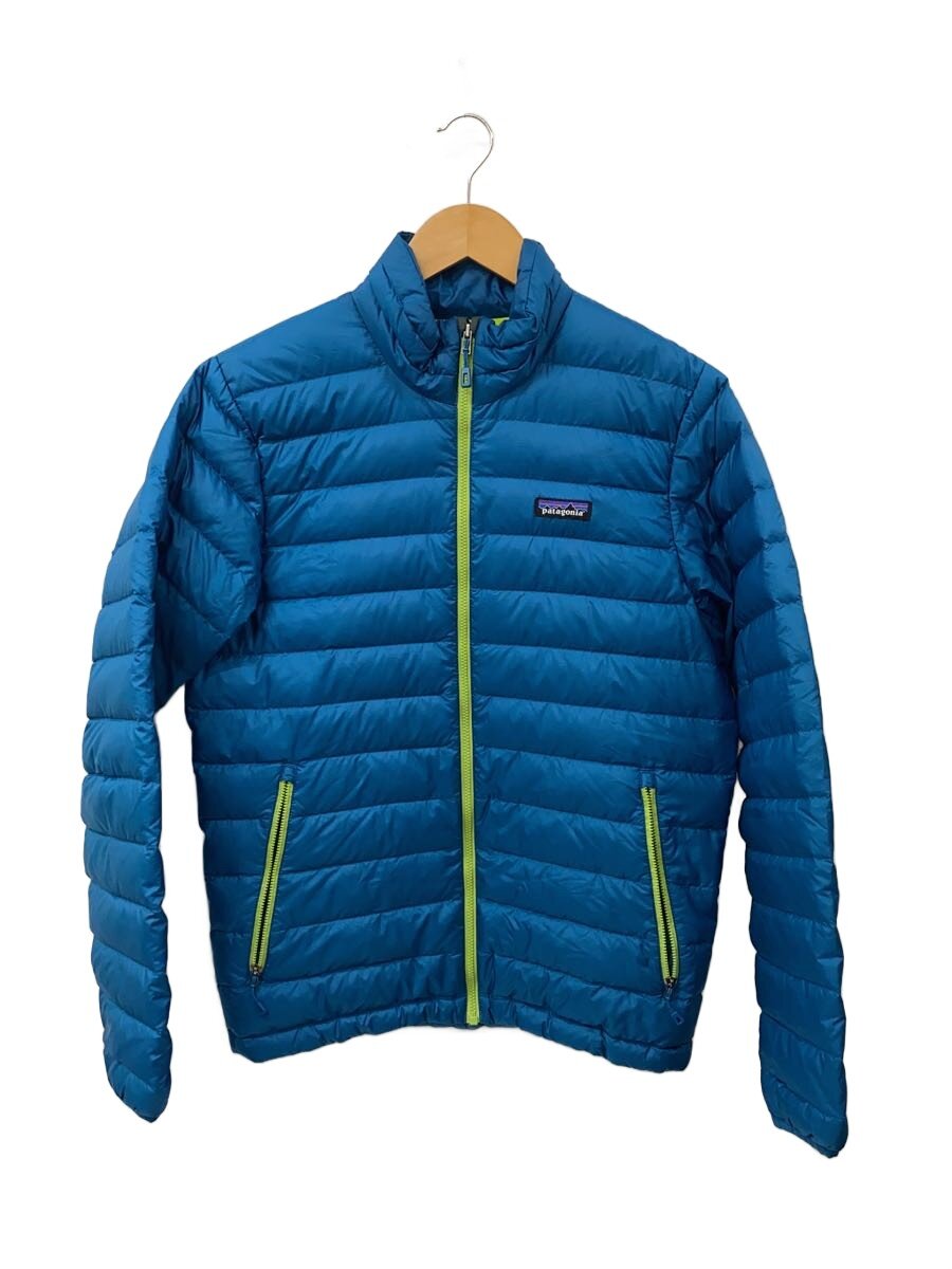 【中古】patagonia◆ダウンジャケット/S/ポリエステル/BLU/84674FA15【レディー ...