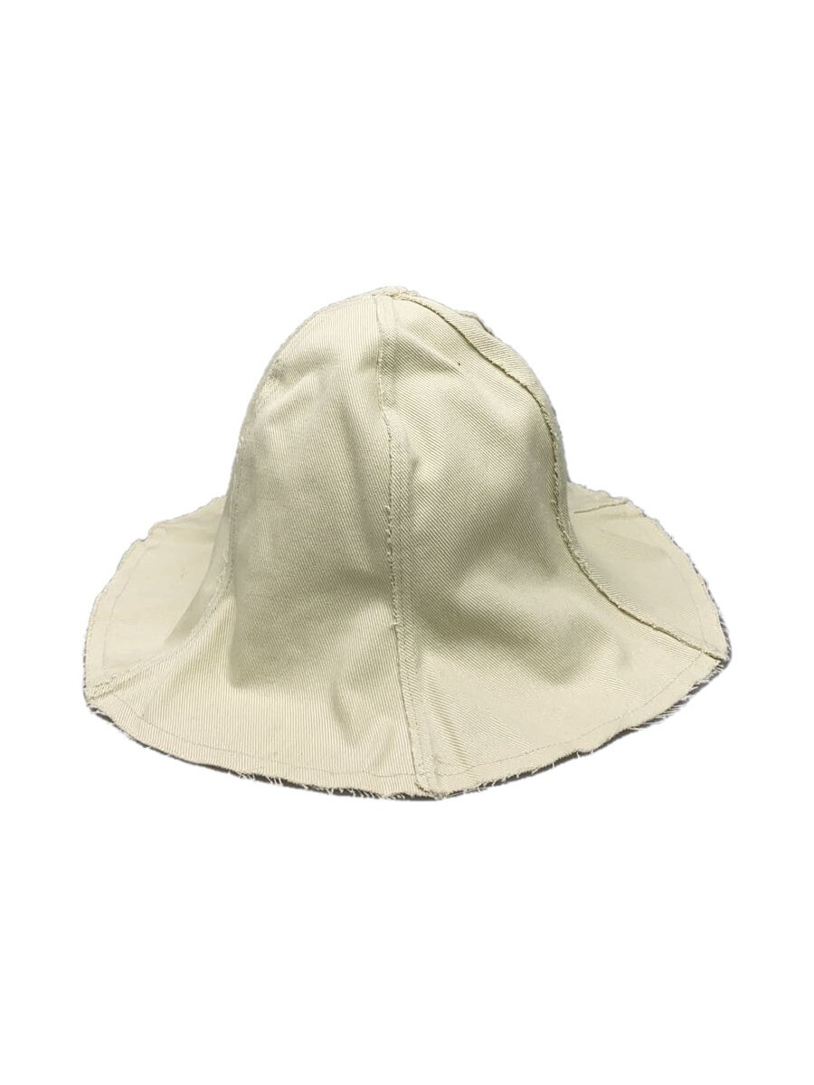 For Women - 【中古】PERVERZE◆バケットハット/FREE/コットン/IVO/無地/レディース【服飾雑貨他】