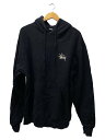 【中古】STUSSY◆パーカー/M/コットン/BLK/R4000PIG23【メンズウェア】(4)
