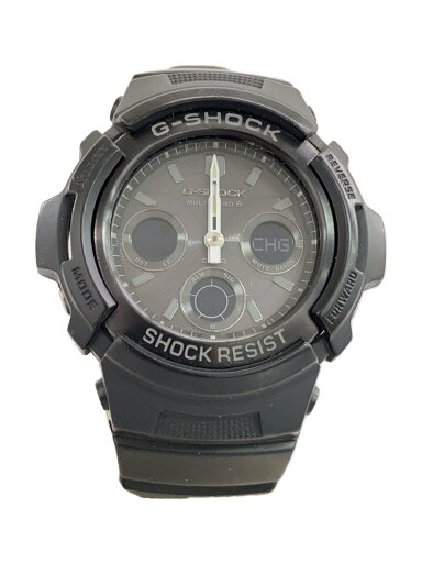 【中古】CASIO◆ソーラー腕時計・G-SHOCK/デジアナ/BLK/BLK【服飾雑貨他】 【中古】CASIO◆ソーラー腕時計・G-SHOCK/デジアナ/BLK/BLK【服飾雑貨他】