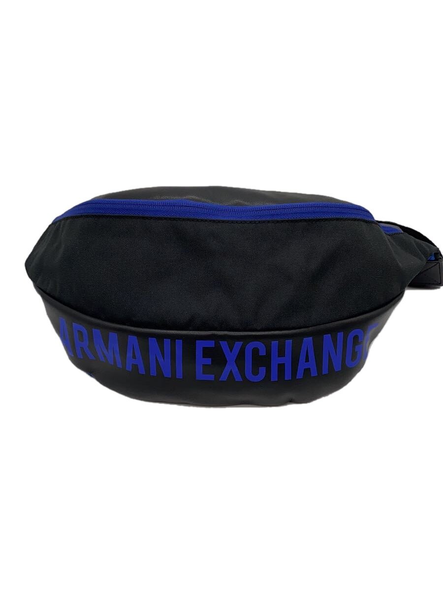 【中古】ARMANI EXCHANGE◆ウエストバッグ/--/BLK【バッグ】