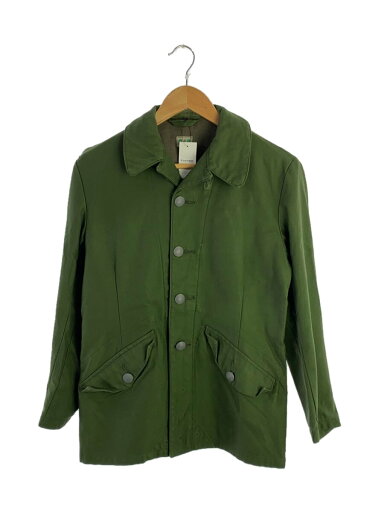 【中古】SWEDISH MILITARY◆70s/スウェーデン軍/ミリタリージャケット/40/コットン/KHK/無地【メンズウェア】 【中古】SWEDISH MILITARY◆70s/スウェーデン軍/ミリタリージャケット/40/コットン/KHK/無地【メンズウェア】