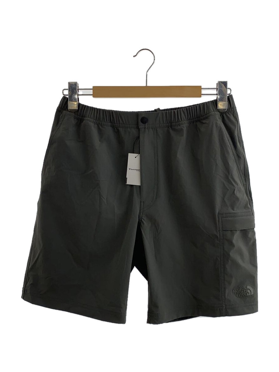 【中古】THE NORTH FACE◆MOUNTAIN COLOR SHORT_マウンテンカラーショーツ/M/ナイロン/GRY【メンズウェア】