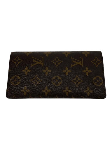 【中古】LOUIS VUITTON◆ポルト・フォイユ・ブラザ_モノグラム・キャンバス_BRW/PVC/BRW/メンズ【服飾雑貨他】 【中古】LOUIS VUITTON◆ポルト・フォイユ・ブラザ_モノグラム・キャンバス_BRW/PVC/BRW/メンズ【服飾雑貨他】
