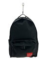 【中古】Manhattan Portage◆リュック/ポリエステル/ブラック/無地【バッグ】(4)