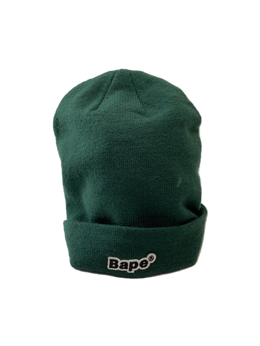 【ブランド】A BATHING APE 【ブランドカナ】アベイシングエイプ 【型番】 【程度】B 【サイズ】FREE 【メインカラー】グリーン 【素材・生地】アクリル 【キーワード】　　　/ 2025/10/20 セカンドストリート中津川店【4920】【中古】A BATHING APE◆ニットキャップ/FREE/アクリル ブランド A BATHING APE 型番 カラー グリーン 柄 無地 素材・生地 アクリル>色・素材について サイズ FREE>サイズ表示について 実寸（cm） 【ニットキャップ】 高さ：22.5cm / 頭周り：44cm 【その他】 その他サイズ：/ 商品は　セカンドストリート中津川店の店頭にて販売しております。商品に関するお問合わせは、お電話(TEL:0573-64-9061)にて、問合わせ番号：2321473130444をお伝えください。 配送方法やお支払い方法に関するお問い合わせは、サポートセンターまでご連絡をお願いします。 ※お電話の対応は営業時間内のみとなります。お問い合わせフォームでお問い合わせの際はご注文番号をご記入下さい