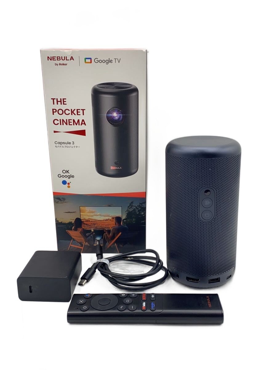 【中古】ANKER◆プロジェクター Nebula Capsule 3 D2425N11【家電・ビジュアル・オーディオ】