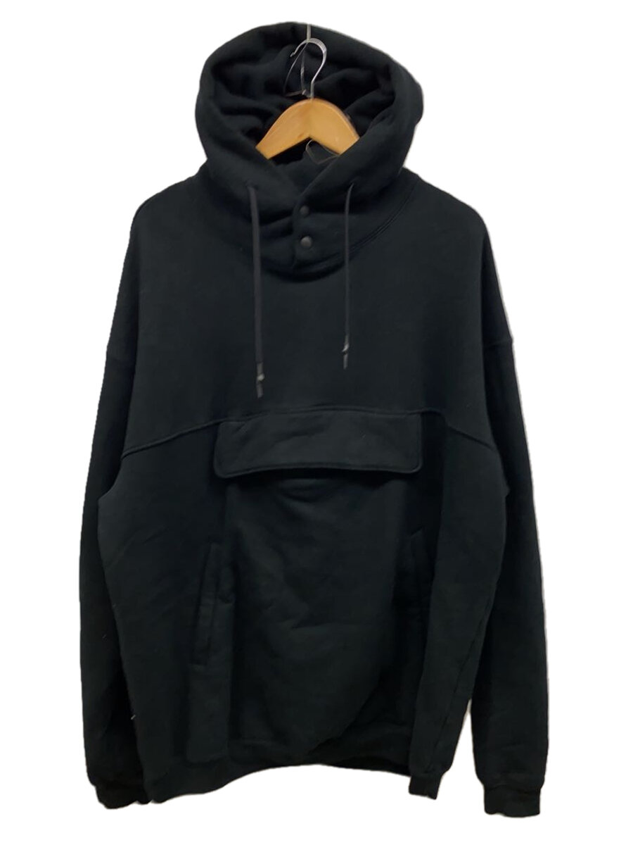 【中古】S.F.C (STRIPES FOR CREATIVE)◆PULLOVER HOODIE/パーカー/--/コットン/BLK/無地//【メンズウェア】