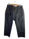 【中古】Evisen skateboards◆ボトム/XL/コットン/BLK/24SS-B01【メンズウェア】