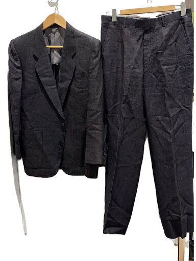【中古】LANVIN◆スーツ/48/リネン/IDG/無地【メンズウェア】 【中古】LANVIN◆スーツ/48/リネン/IDG/無地【メンズウェア】