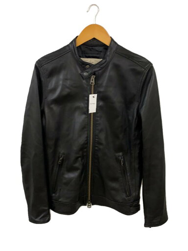 【中古】AVIREX◆シングルライダースジャケット/M/羊革/BLK/6181048【メンズウェア】 【中古】AVIREX◆シングルライダースジャケット/M/羊革/BLK/6181048【メンズウェア】