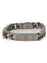 【中古】LOUIS VUITTON◆チェーンブレスレットモノグラム_モノグラム_SLV/メッキ/シルバー/M62486【服飾雑貨他】