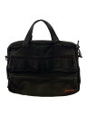 【中古】BRIEFING◆USA製/ブリーフケース/ナイロン/BLK/無地/全体使用感有【バッグ】