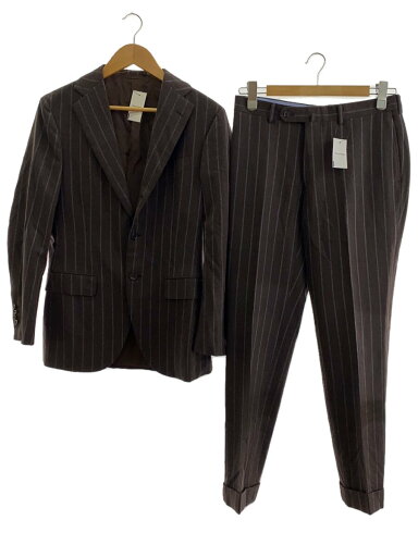 【中古】BEAMS◆セットアップ/--/ウール/ストライプ/シミ汚れ/変色有//【メンズウェア】 【中古】BEAMS◆セットアップ/--/ウール/ストライプ/シミ汚れ/変色有//【メンズウェア】