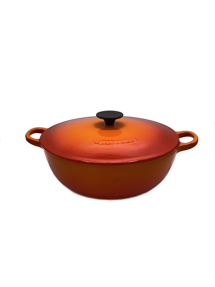 【中古】LE CREUSET◆鍋/ORN/26【キッチン用品】