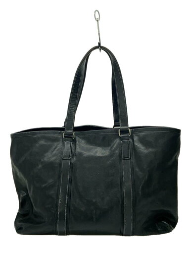 【中古】土屋鞄◆内側汚れ有/トーンオイルヌメデイリートート/レザー/BLK/無地【バッグ】 【中古】土屋鞄◆内側汚れ有/トーンオイルヌメデイリートート/レザー/BLK/無地【バッグ】