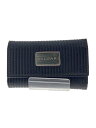 【中古】BVLGARI◆キーケース/レザー/BLK/無地/メンズ【服飾雑貨他】(4)