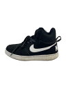 【中古】NIKE◆WMNS COURT BOROUGH MID SL/ウィメンズコートバーロウミッド/ブラック/24cm/BLK【シューズ】